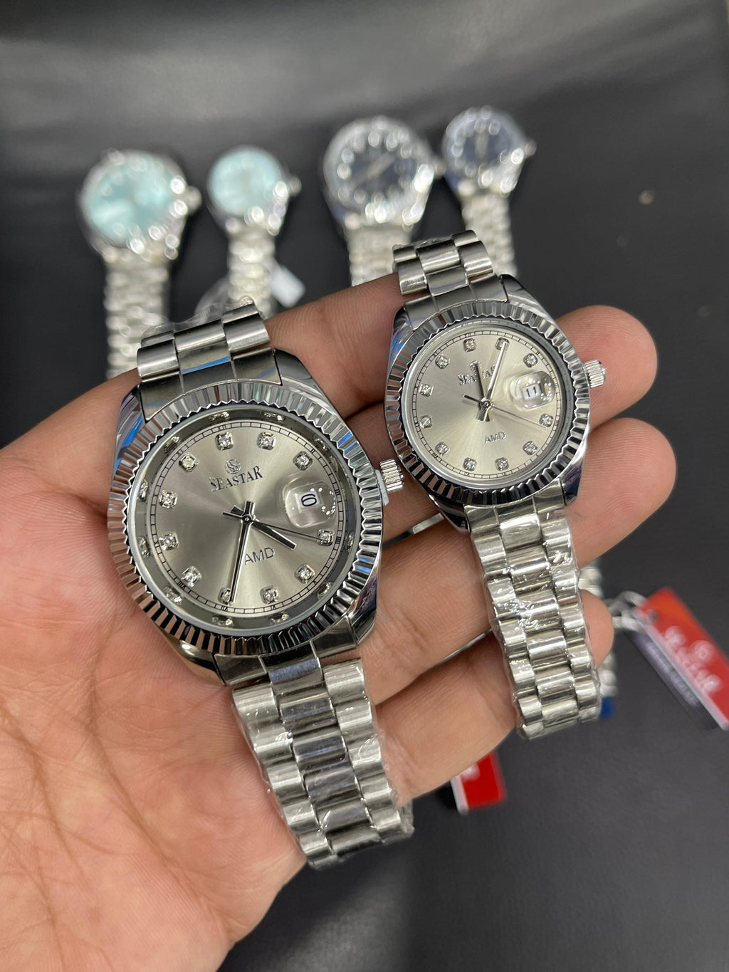 Seastar Premium Couple Watch Set