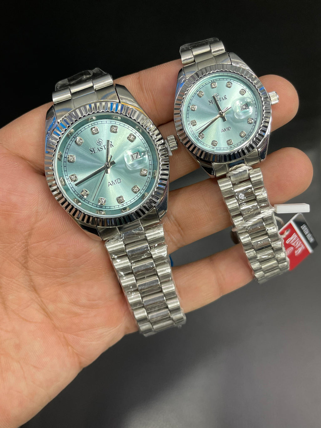 Seastar Premium Couple Watch Set