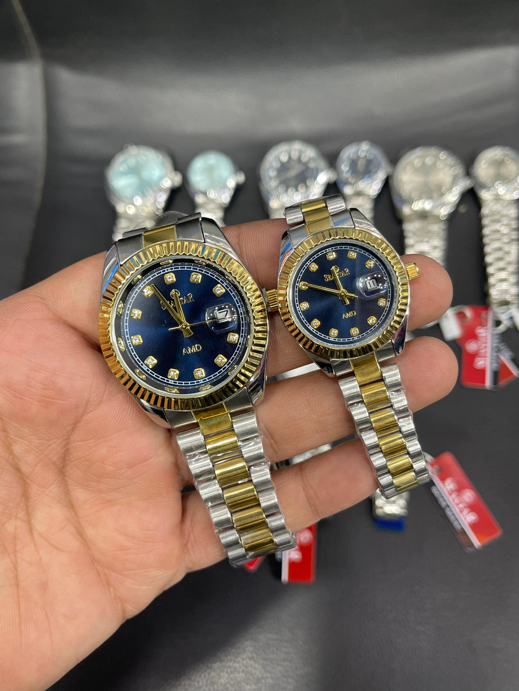 Seastar Premium Couple Watch Set